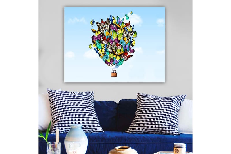 Dekorativ Canvasbillede 70x100 cm - Flerfarvet - Boligtilbehør - Billeder & kunst - Billeder på lærred