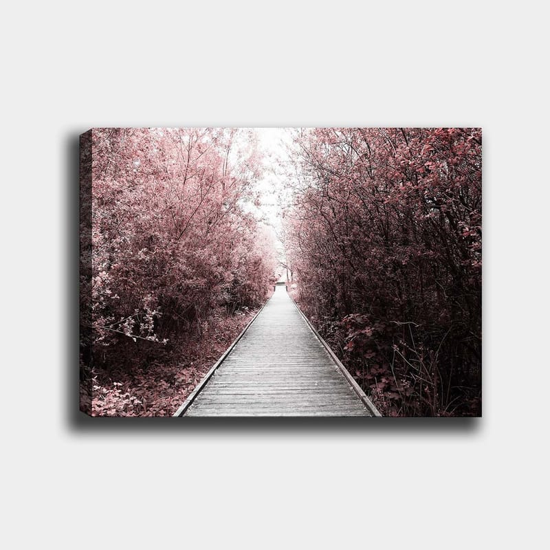 Dekorativ Canvasbillede 70x100 cm - Flerfarvet - Boligtilbehør - Billeder & kunst - Billeder på lærred