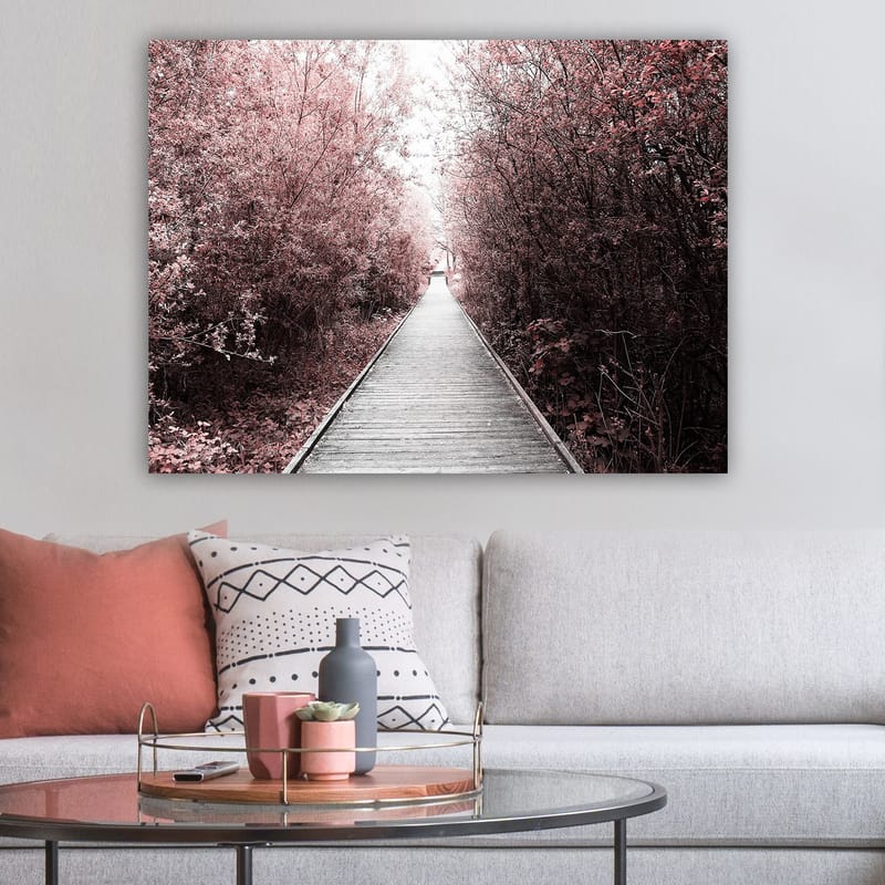 Dekorativ Canvasbillede 70x100 cm - Flerfarvet - Boligtilbehør - Billeder & kunst - Billeder på lærred