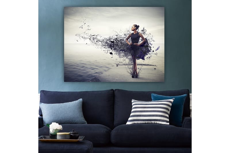 Dekorativ Canvasbillede 70x100 cm - Flerfarvet - Boligtilbehør - Billeder & kunst - Billeder på lærred