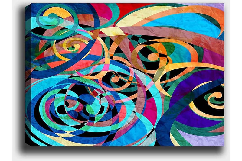 Dekorativ Canvasbillede 70x100 cm - Flerfarvet - Boligtilbehør - Billeder & kunst - Billeder på lærred
