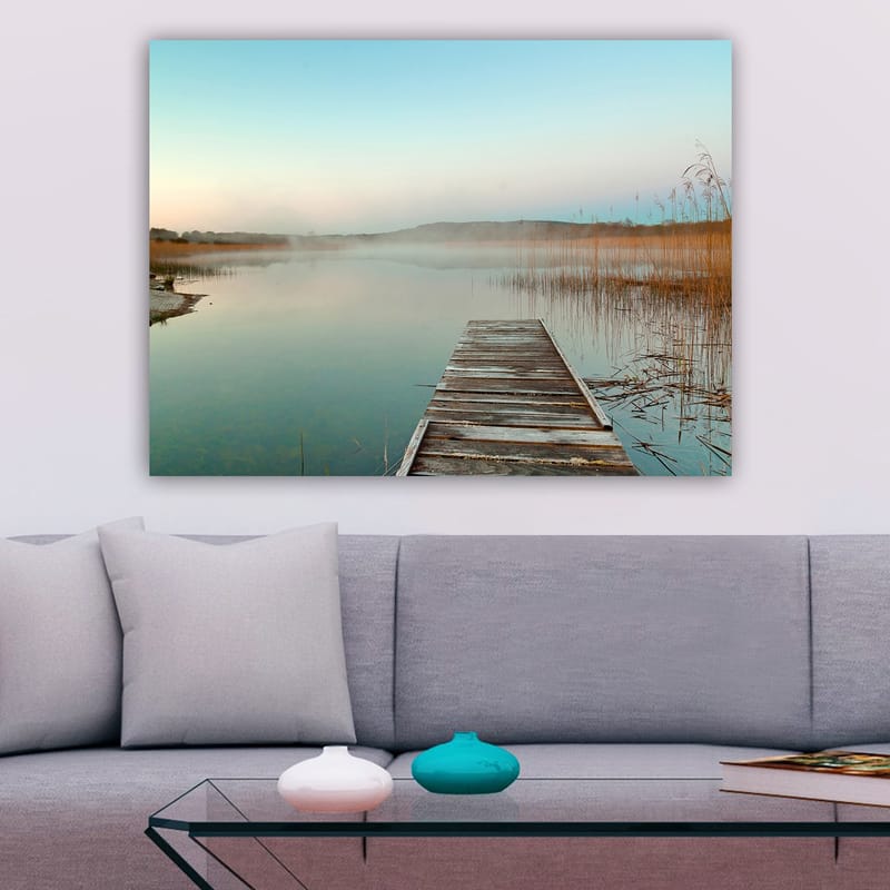 Dekorativ Canvasbillede 70x100 cm - Flerfarvet - Boligtilbehør - Billeder & kunst - Billeder på lærred