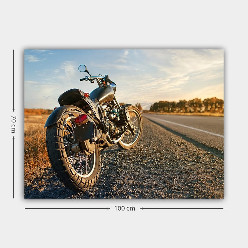 Dekorativ Canvasbillede 70x100 cm - Flerfarvet - Boligtilbehør - Billeder & kunst - Billeder på lærred