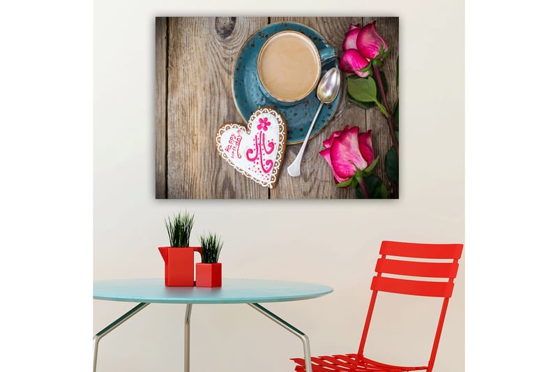 Dekorativ Canvasbillede 70x100 cm - Flerfarvet - Boligtilbehør - Billeder & kunst - Billeder på lærred