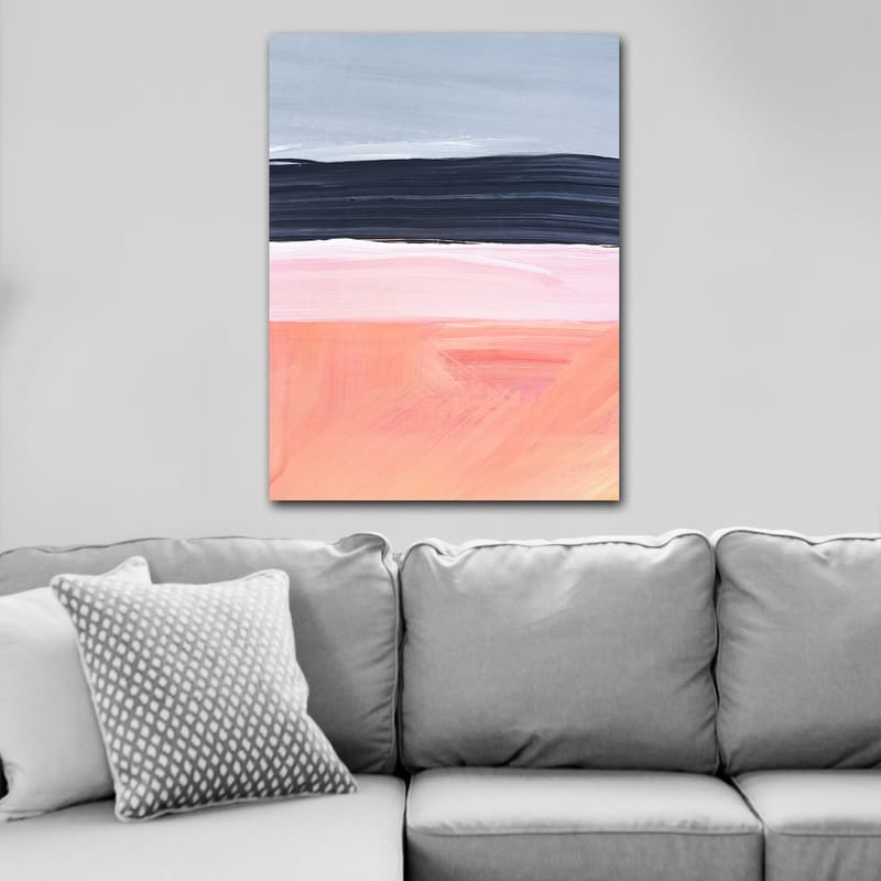 Dekorativ Canvasbillede 70x100 cm - Flerfarvet - Boligtilbehør - Billeder & kunst - Billeder på lærred