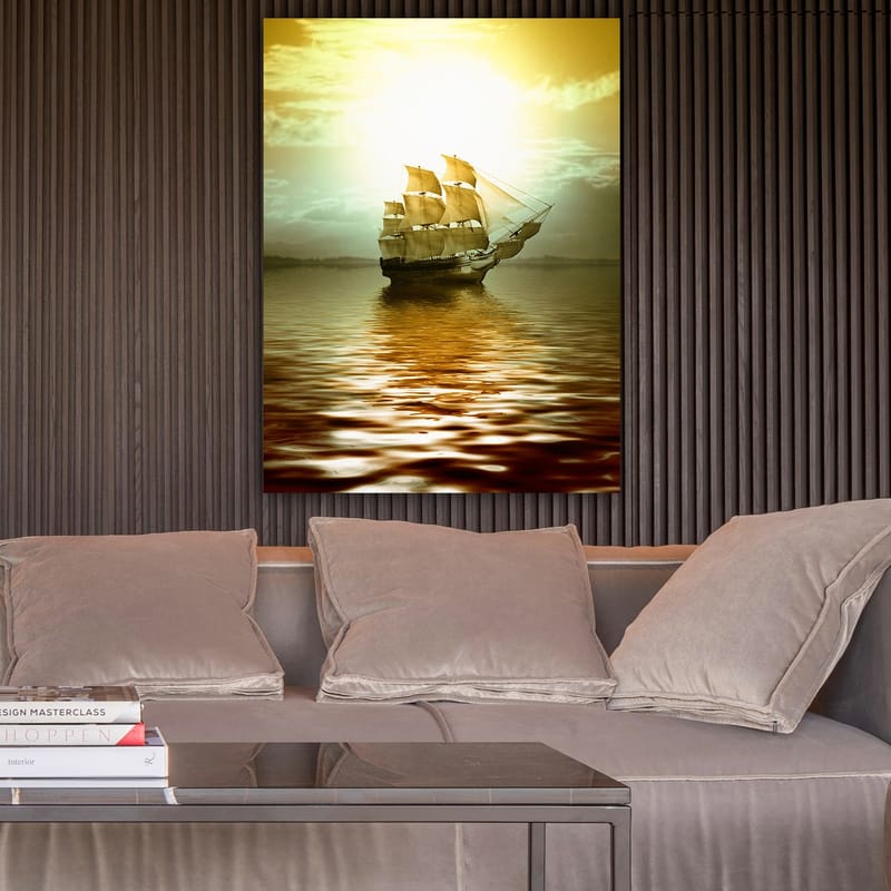 Dekorativ Canvasbillede 70x100 cm - Flerfarvet - Boligtilbehør - Billeder & kunst - Billeder på lærred