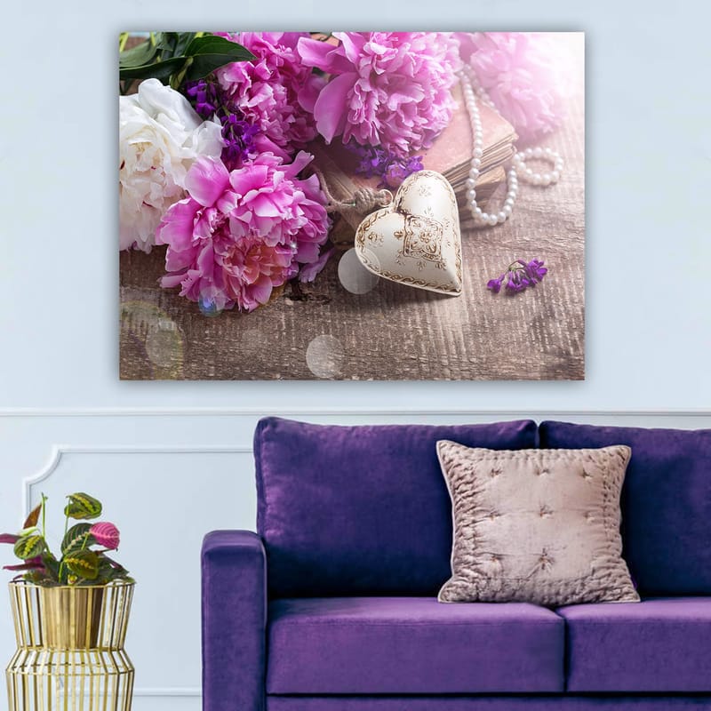 Dekorativ Canvasbillede 70x100 cm - Flerfarvet - Boligtilbehør - Billeder & kunst - Billeder på lærred