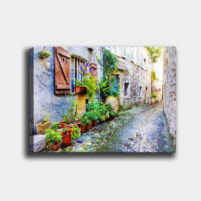 Dekorativ Canvasbillede 70x100 cm - Flerfarvet - Boligtilbehør - Billeder & kunst - Billeder på lærred