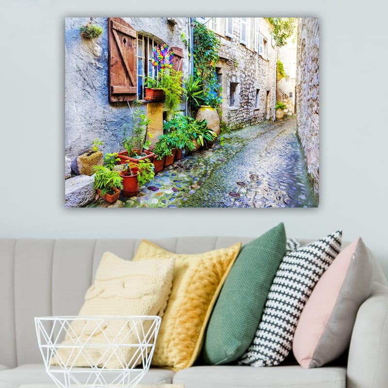 Dekorativ Canvasbillede 70x100 cm - Flerfarvet - Boligtilbehør - Billeder & kunst - Billeder på lærred