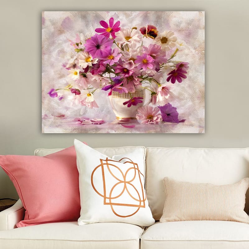 Dekorativ Canvasbillede 70x100 cm - Flerfarvet - Boligtilbehør - Billeder & kunst - Billeder på lærred