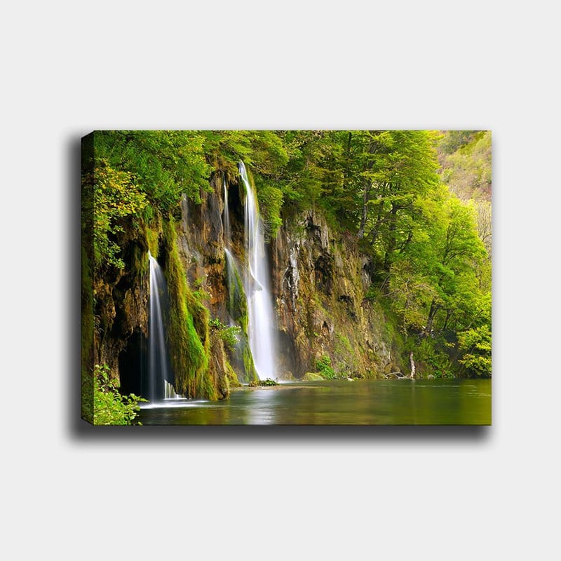 Dekorativ Canvasbillede 70x100 cm - Flerfarvet - Boligtilbehør - Billeder & kunst - Billeder på lærred