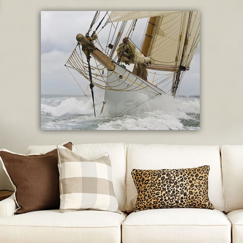 Dekorativ Canvasbillede 70x100 cm - Flerfarvet - Boligtilbehør - Billeder & kunst - Billeder på lærred