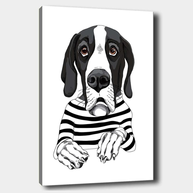 Dekorativ Canvasbillede 70x100 cm - Flerfarvet - Boligtilbehør - Billeder & kunst - Billeder på lærred