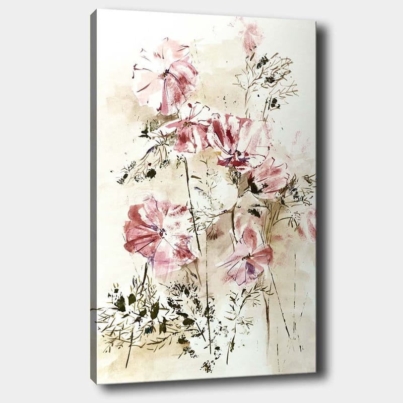 Dekorativ Canvasbillede 70x100 cm - Flerfarvet - Boligtilbehør - Billeder & kunst - Billeder på lærred