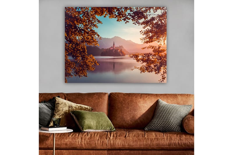 Dekorativ Canvasbillede 70x100 cm - Flerfarvet - Boligtilbehør - Billeder & kunst - Billeder på lærred
