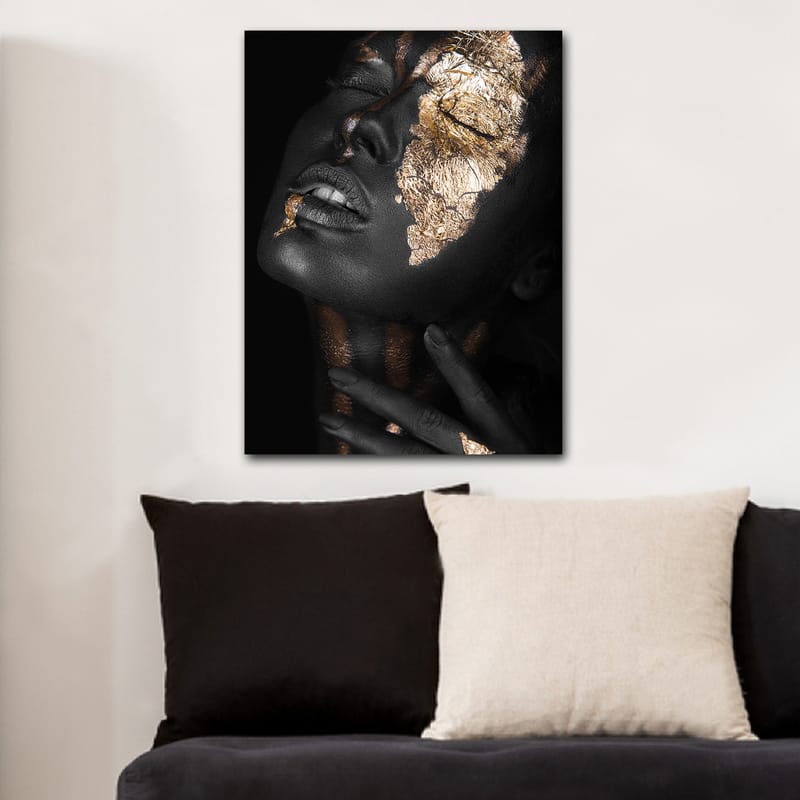 Dekorativ Canvasbillede 70x100 cm - Flerfarvet - Boligtilbehør - Billeder & kunst - Billeder på lærred