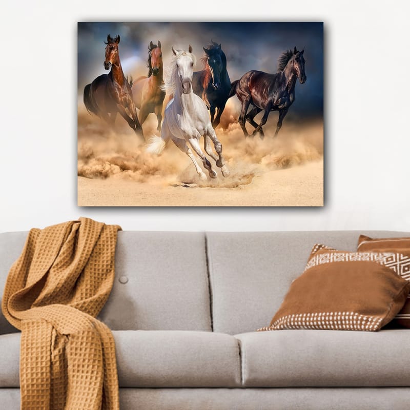 Dekorativ Canvasbillede 70x100 cm - Flerfarvet - Boligtilbehør - Billeder & kunst - Billeder på lærred