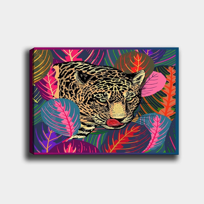 Dekorativ Canvasbillede 70x100 cm - Flerfarvet - Boligtilbehør - Billeder & kunst - Billeder på lærred
