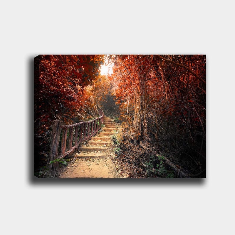 Dekorativ Canvasbillede 70x100 cm - Flerfarvet - Boligtilbehør - Billeder & kunst - Billeder på lærred
