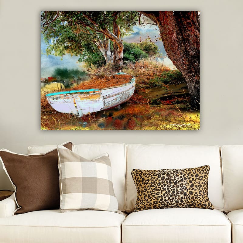 Dekorativ Canvasbillede 70x100 cm - Flerfarvet - Boligtilbehør - Billeder & kunst - Billeder på lærred