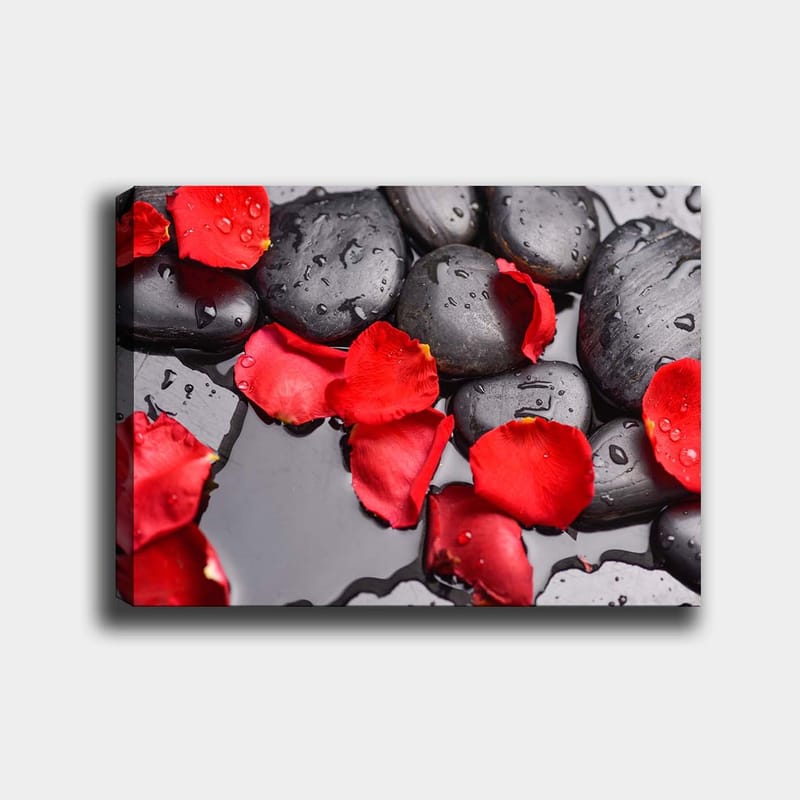 Dekorativ Canvasbillede 70x100 cm - Flerfarvet - Boligtilbehør - Billeder & kunst - Billeder på lærred