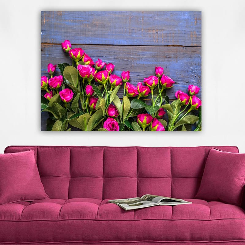 Dekorativ Canvasbillede 70x100 cm - Flerfarvet - Boligtilbehør - Billeder & kunst - Billeder på lærred