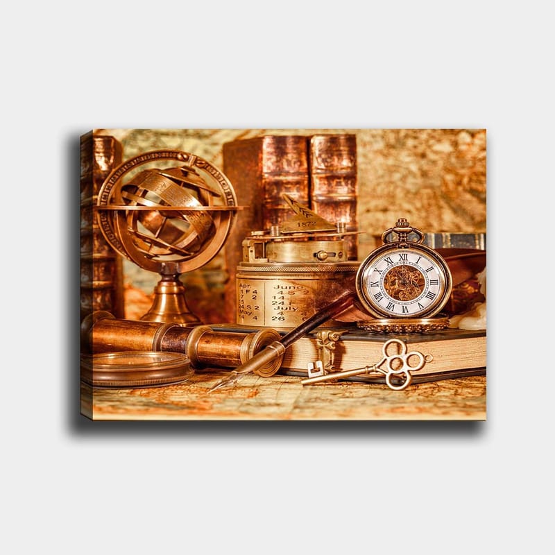 Dekorativ Canvasbillede 70x100 cm - Flerfarvet - Boligtilbehør - Billeder & kunst - Billeder på lærred