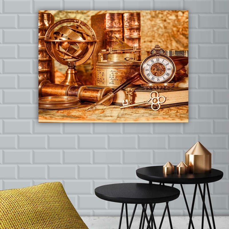 Dekorativ Canvasbillede 70x100 cm - Flerfarvet - Boligtilbehør - Billeder & kunst - Billeder på lærred