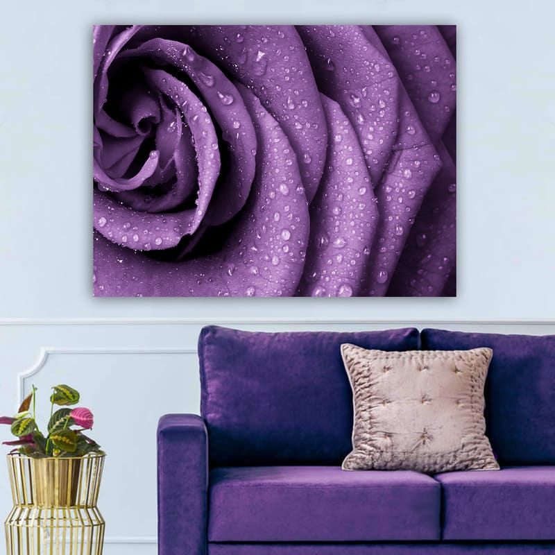 Dekorativ Canvasbillede 70x100 cm - Flerfarvet - Boligtilbehør - Billeder & kunst - Billeder på lærred