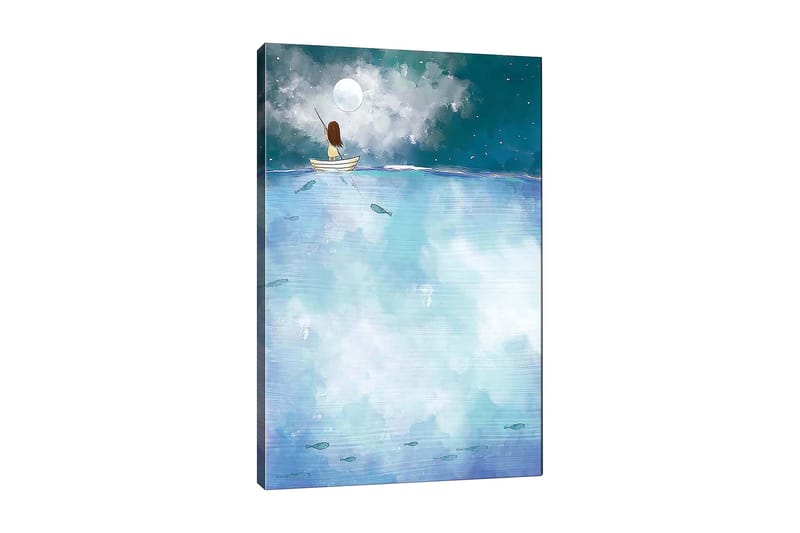 Dekorativ Canvasbillede 70x100 cm - Flerfarvet - Boligtilbehør - Billeder & kunst - Billeder på lærred