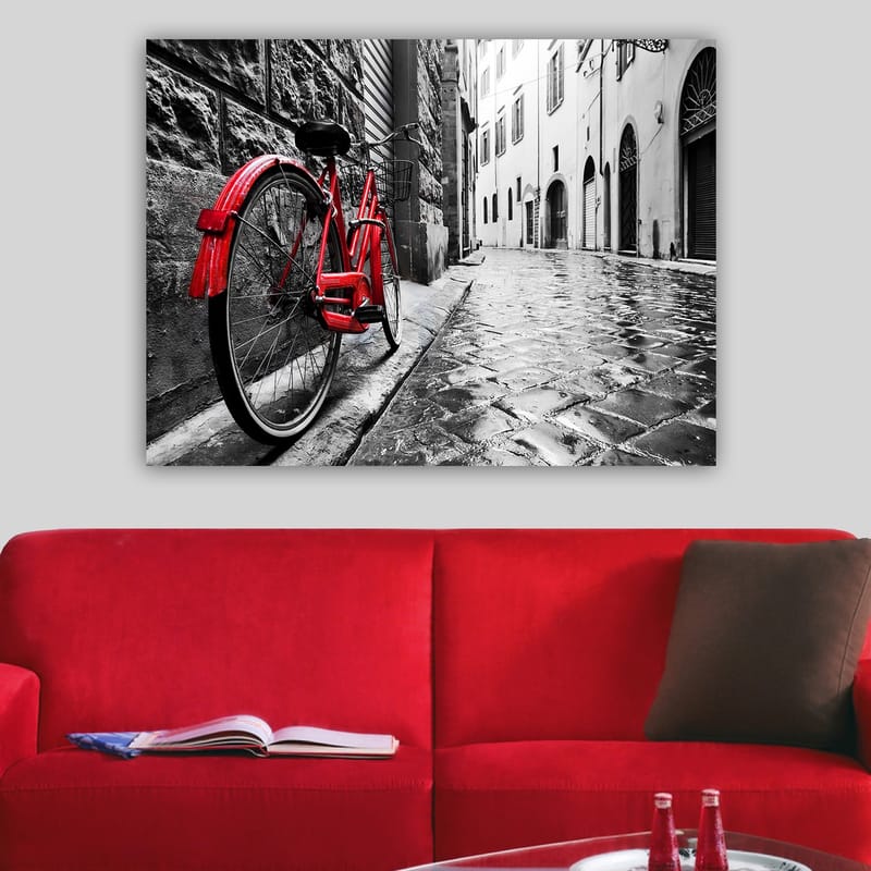 Dekorativ Canvasbillede 70x100 cm - Flerfarvet - Boligtilbehør - Billeder & kunst - Billeder på lærred