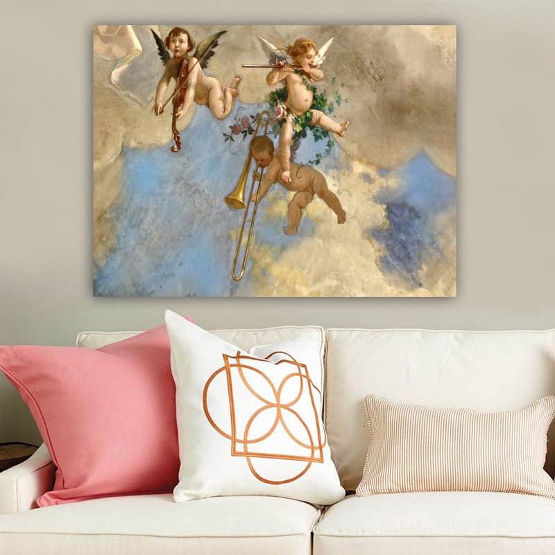 Dekorativ Canvasbillede 70x100 cm - Flerfarvet - Boligtilbehør - Billeder & kunst - Billeder på lærred