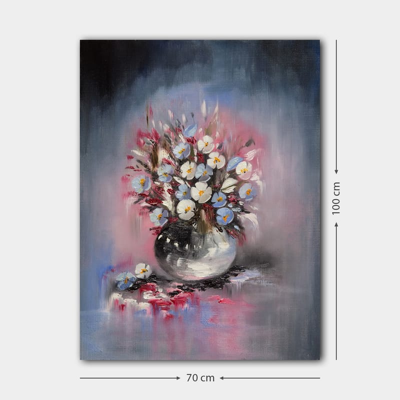 Dekorativ Canvasbillede 70x100 cm - Flerfarvet - Boligtilbehør - Billeder & kunst - Billeder på lærred