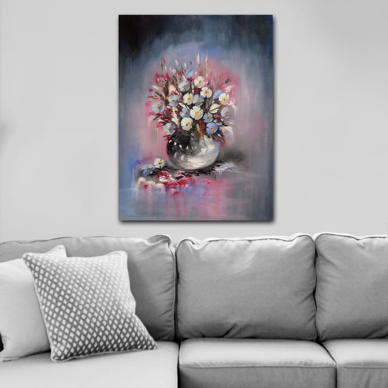 Dekorativ Canvasbillede 70x100 cm - Flerfarvet - Boligtilbehør - Billeder & kunst - Billeder på lærred