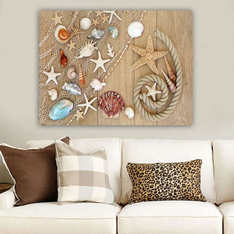 Dekorativ Canvasbillede 70x100 cm - Flerfarvet - Boligtilbehør - Billeder & kunst - Billeder på lærred