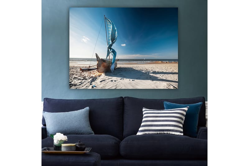Dekorativ Canvasbillede 70x100 cm - Flerfarvet - Boligtilbehør - Billeder & kunst - Billeder på lærred