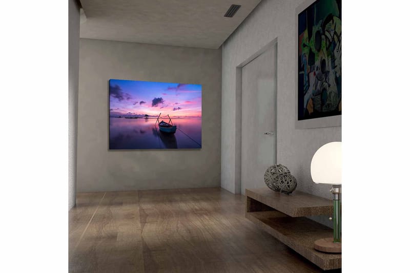 Dekorativ Canvasbillede 70x100 cm - Flerfarvet - Boligtilbehør - Billeder & kunst - Billeder på lærred