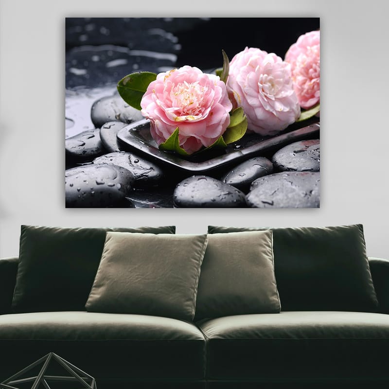 Dekorativ Canvasbillede 70x100 cm - Flerfarvet - Boligtilbehør - Billeder & kunst - Billeder på lærred