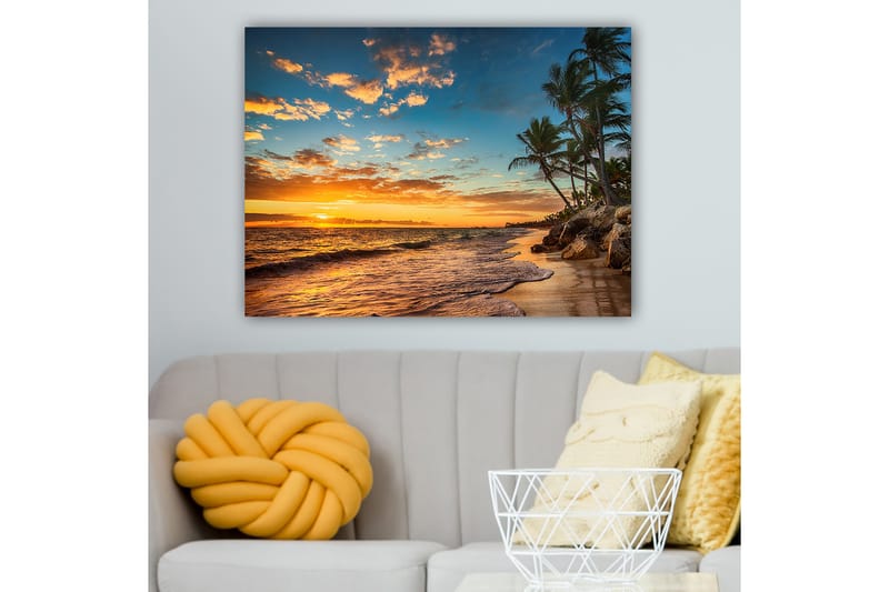 Dekorativ Canvasbillede 70x100 cm - Flerfarvet - Boligtilbehør - Billeder & kunst - Billeder på lærred