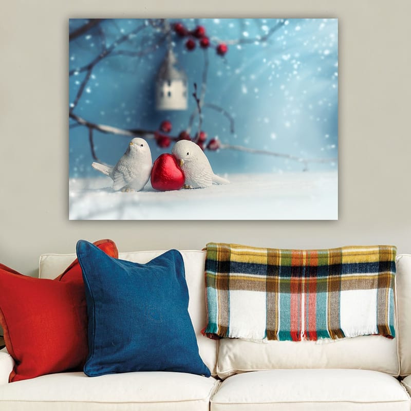 Dekorativ Canvasbillede 70x100 cm - Flerfarvet - Boligtilbehør - Billeder & kunst - Billeder på lærred