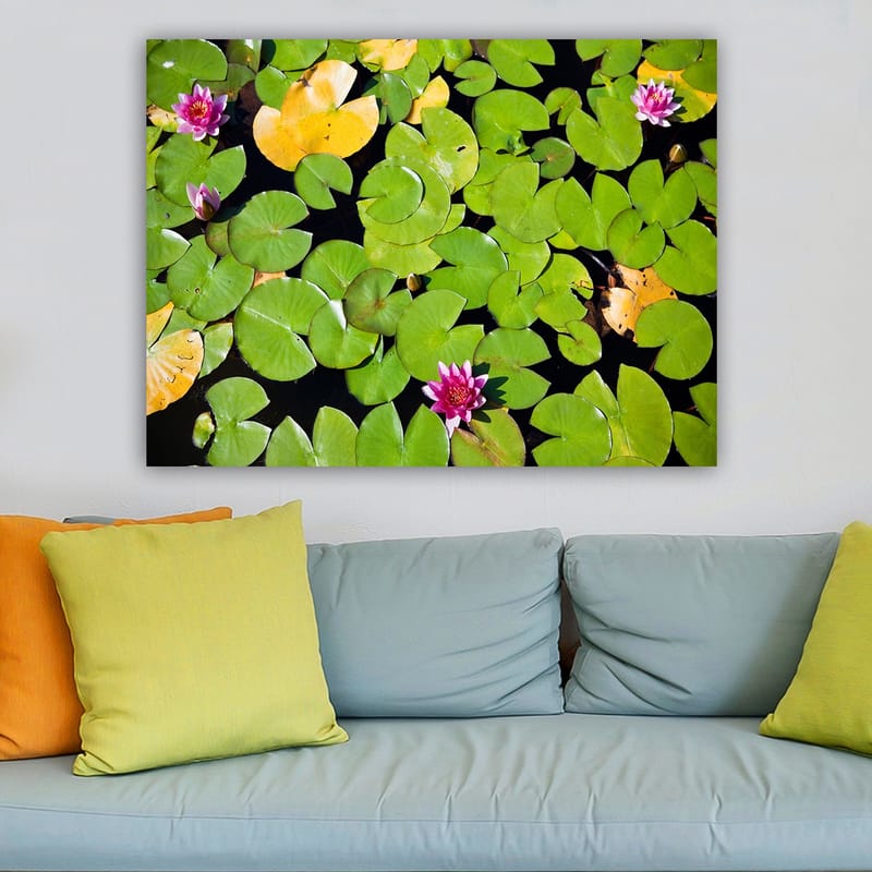 Dekorativ Canvasbillede 70x100 cm - Flerfarvet - Boligtilbehør - Billeder & kunst - Billeder på lærred