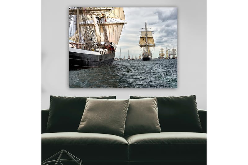 Dekorativ Canvasbillede 70x100 cm - Flerfarvet - Boligtilbehør - Billeder & kunst - Billeder på lærred
