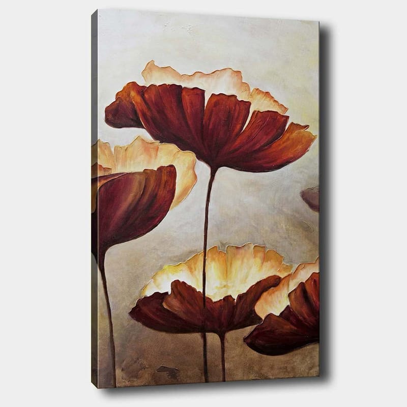 Dekorativ Canvasbillede 70x100 cm - Flerfarvet - Boligtilbehør - Billeder & kunst - Billeder på lærred