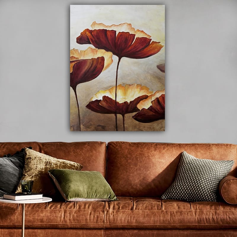 Dekorativ Canvasbillede 70x100 cm - Flerfarvet - Boligtilbehør - Billeder & kunst - Billeder på lærred
