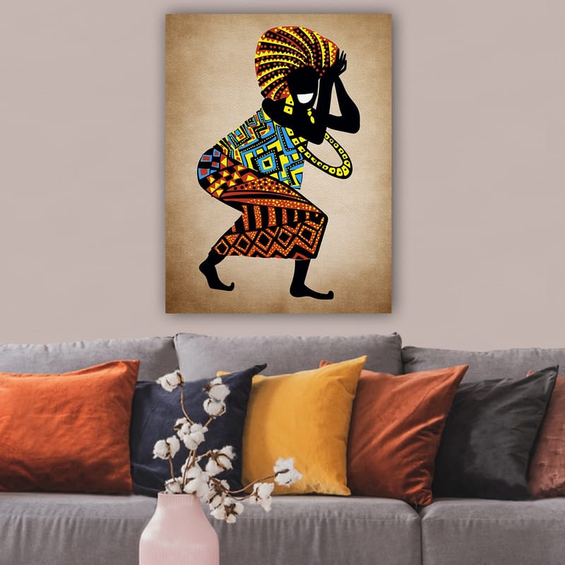 Dekorativ Canvasbillede 70x100 cm - Flerfarvet - Boligtilbehør - Billeder & kunst - Billeder på lærred