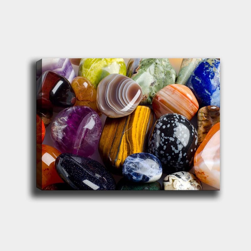 Dekorativ Canvasbillede 70x100 cm - Flerfarvet - Boligtilbehør - Billeder & kunst - Billeder på lærred