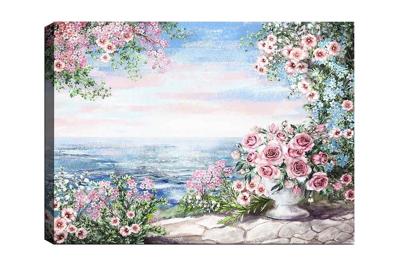 Dekorativ Canvasbillede 70x100 cm - Flerfarvet - Boligtilbehør - Billeder & kunst - Billeder på lærred
