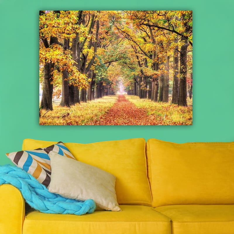 Dekorativ Canvasbillede 70x100 cm - Flerfarvet - Boligtilbehør - Billeder & kunst - Billeder på lærred