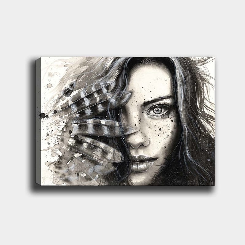Dekorativ Canvasbillede 70x100 cm - Flerfarvet - Boligtilbehør - Billeder & kunst - Billeder på lærred