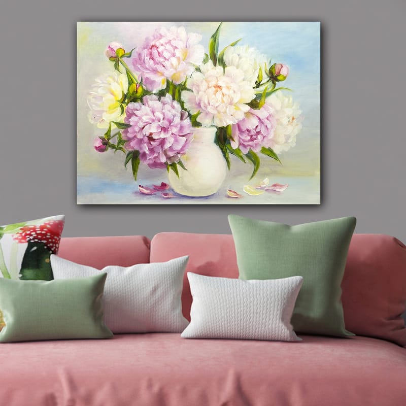 Dekorativ Canvasbillede 70x100 cm - Flerfarvet - Boligtilbehør - Billeder & kunst - Billeder på lærred